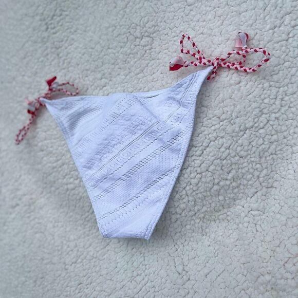 NWOT Banana Moon Crochet Tie Side Bikini Bottoms - Picture 8 of 11